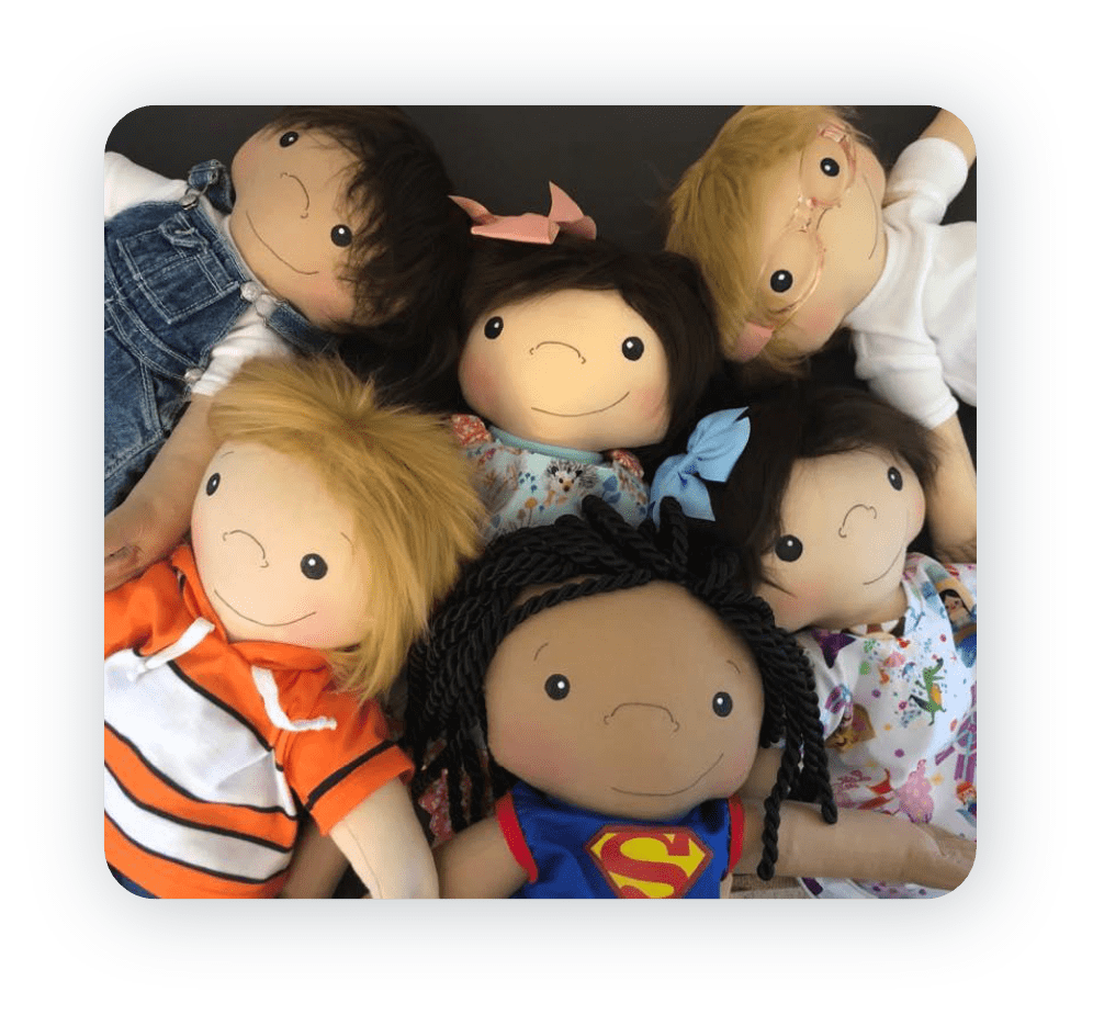 Collection of dolls